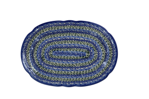 Półmisek owalny z reliefem (A262 D75)       