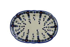 Półmisek owalny z reliefem (A262 D40)        