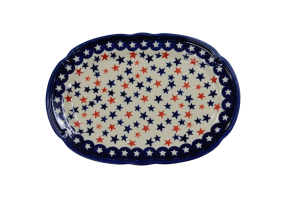 Półmisek owalny z reliefem (A262 D47)          