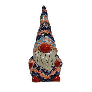 Figurka ceramiczna Krasnal Gnom Skrzat duży (A509 D77) 