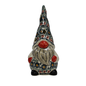 Figurka ceramiczna Krasnal Gnom Skrzat duży (A509 D48)  