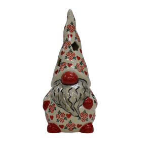 Figurka ceramiczna Krasnal Gnom Skrzat duży (A509 D88)    