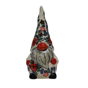 Figurka ceramiczna Krasnal Gnom Skrzat duży (A509 D56)