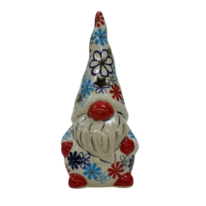 Figurka ceramiczna Krasnal Gnom Skrzat duży (A509 D44)    