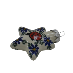 Bombka bolesławiecka GWIAZDKA (A489 D18) 