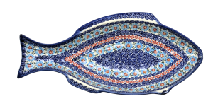 Półmisek bolesławiecki do zapiekania Ryba duży (A150 D3)       