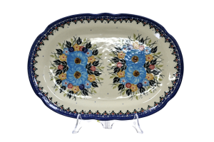 Półmisek owalny z reliefem (A262 D61)        