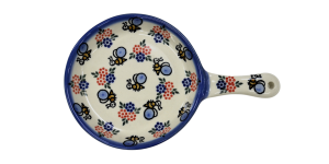 Patelnia bolesławiecka ceramiczna mała (A524 D2)   