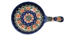 Patelnia bolesławiecka ceramiczna mała (A524 D35) 
