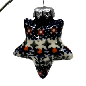 Bombka bolesławiecka GWIAZDKA (A489 D21) 