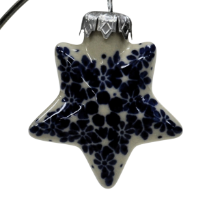 Bombka bolesławiecka GWIAZDKA (A489 D51)