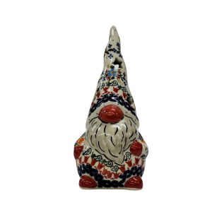 Figurka ceramiczna Krasnal Gnom Skrzat duży (A509 D59)    