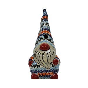 Figurka ceramiczna Krasnal Gnom Skrzat duży (A509 D69)