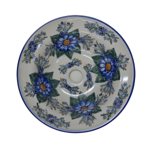 Umywalka ceramiczna Bolesławiec 38 cm (A529 D7) 