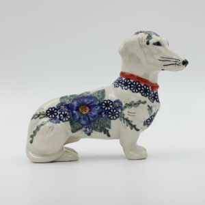 Figurka jamnik Kajtek pies myśliwski  (A461 D74) 