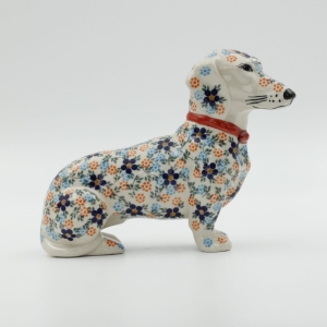 Figurka jamnik Kajtek pies myśliwski  (A461 D83)      