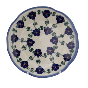 Talerz obiadowy płytki z reliefem 27,5 cm (A257 D4) 