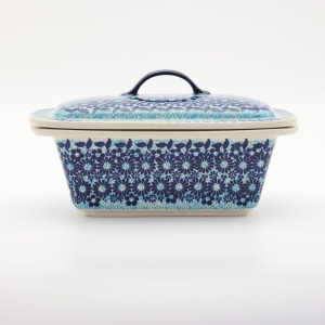 Garnek / brytfanna do zapiekania z pokrywą (A464 D78)  