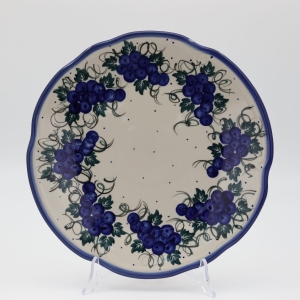 Talerz obiadowy płytki z reliefem 27,5 cm (A257 D9) 