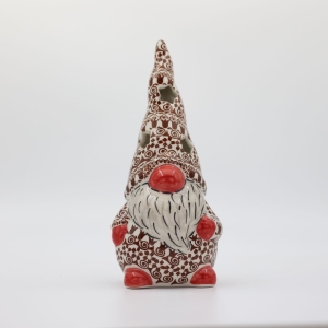 Figurka ceramiczna Krasnal Gnom Skrzat duży (A509 D50)