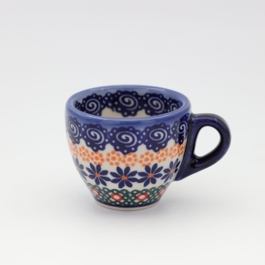Filiżanka Bolesławiec do espresso 70 ml (A548 D77)    