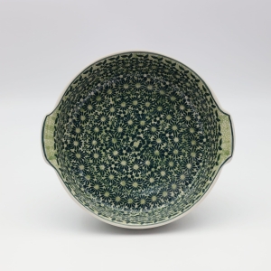 Półmisek ceramiczny okrągły z uszami (A525 D49) 