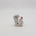 Kura ceramiczna figurka A280 D122 – ręcznie malowana ceramika bolesławiecka w tradycyjnym wzorze, dekoracyjna ozdoba stołu lub kuchni.
