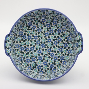 Półmisek ceramiczny okrągły z uszami (A525 D134) 