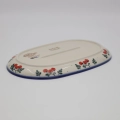 Owalny półmisek ceramiczny Bolesławiec – doskonały pomysł na tradycyjny, polski prezent.