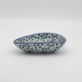 Ręcznie malowana miska ceramiczna z Bolesławca.