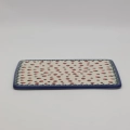 Ceramiczna tacka na stół z Bolesławca – ręcznie malowana.