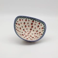 Ręcznie malowana ceramiczna miska z Bolesławca.
