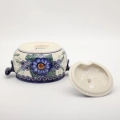 Ręcznie malowana waza ceramiczna BUFET 1l z Bolesławca.