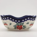 Ręcznie dekorowana miska ceramiczna TULIPAN idealna do codziennego użytku i na prezent.