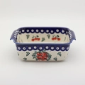 Elegancka ceramiczna miska kwadratowa ANDY wykonana z trwałej kamionki.