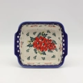 Elegancka ceramiczna miska kwadratowa ANDY wykonana z trwałej kamionki.