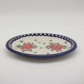 Płytki talerz ceramiczny 26 cm we wzorze ANDY, idealny do serwowania dań głównych.
