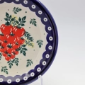 Rękodzielniczy talerz deserowy 19 cm w motyw ANDY – wyjątkowa oprawa słodkich wypieków.