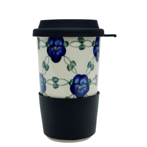 Kubek podróżny z silikonem (A281 D4)   