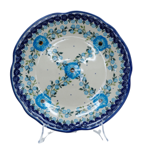 Talerz obiadowy płytki z reliefem 27,5 cm (A257 D58) 