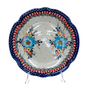 Talerz obiadowy płytki z reliefem 27,5 cm (A257 D59)  