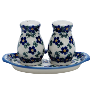 Solniczka i pieprzniczka z tacką (A12 D6)