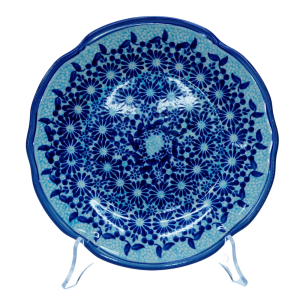 Talerz deserowy z reliefem 21,5 cm (A256 D78)