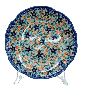 Talerz deserowy z reliefem 21,5 cm (A256 D83)