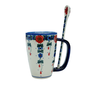 Kubek Cappuccino z łyżką (A20 D10)