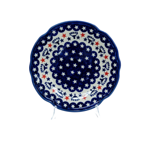 Talerz obiadowy płytki z reliefem 27,5 cm (A257 D97)