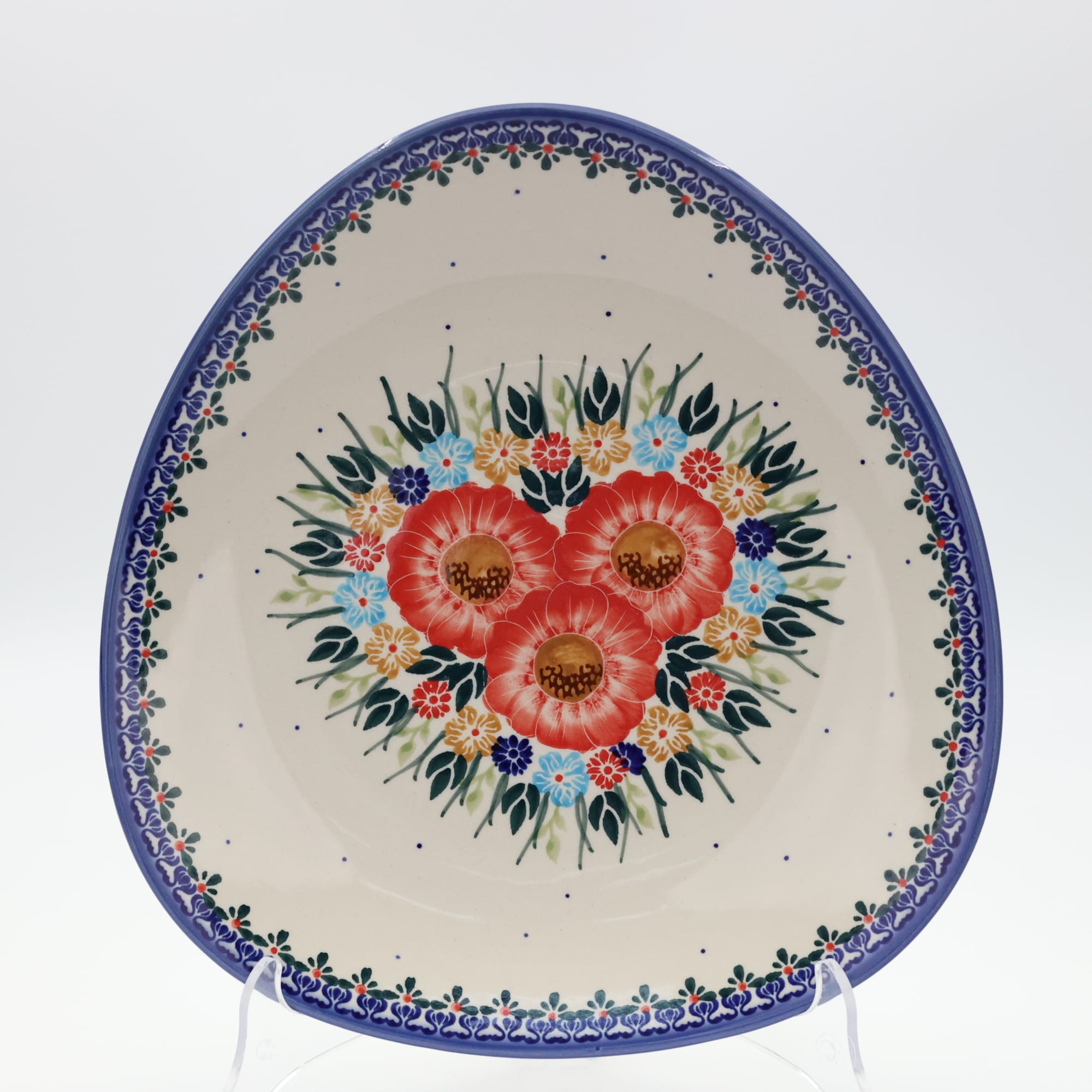 Talerz obiadowy półmisek Trójkąt 29,5 cm (A512 D60) ANDY CERAMIKA ...