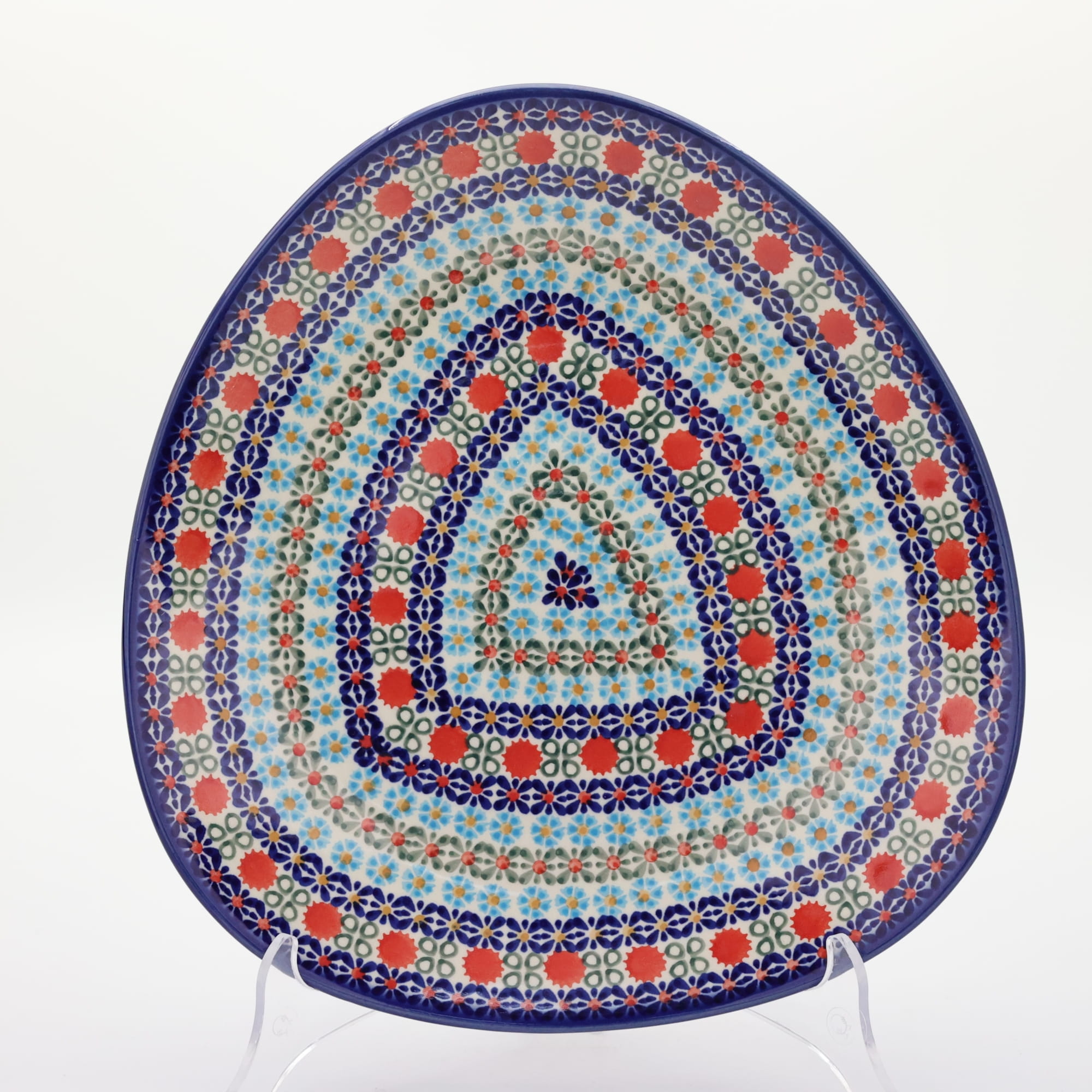 Talerz obiadowy półmisek Trójkąt 29,5 cm (A512 D30) ANDY CERAMIKA ...