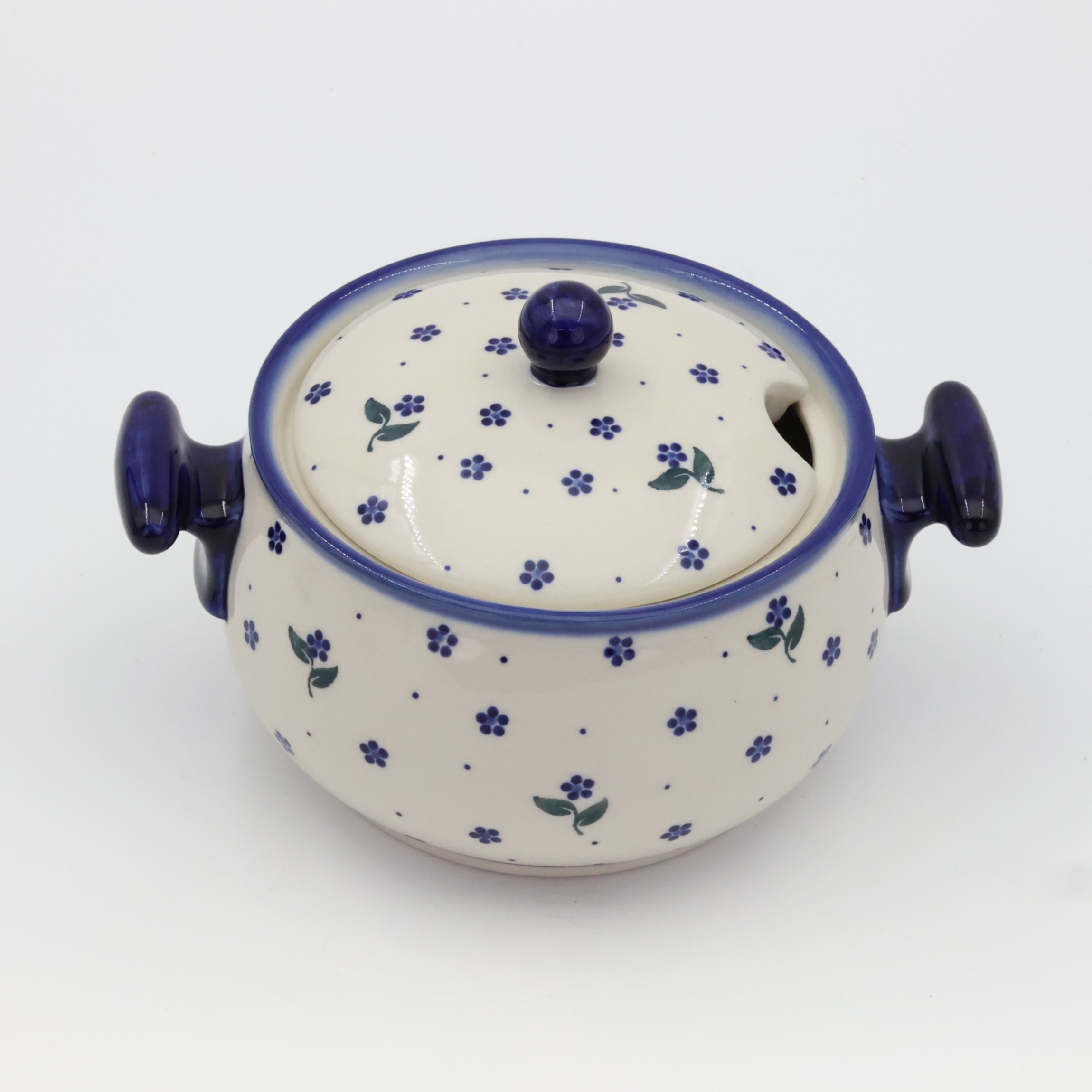 Waza ceramiczna BUFET 1l A559 D122 – ręcznie malowana ceramika bolesławiecka, idealna do zup i dań jednogarnkowych.