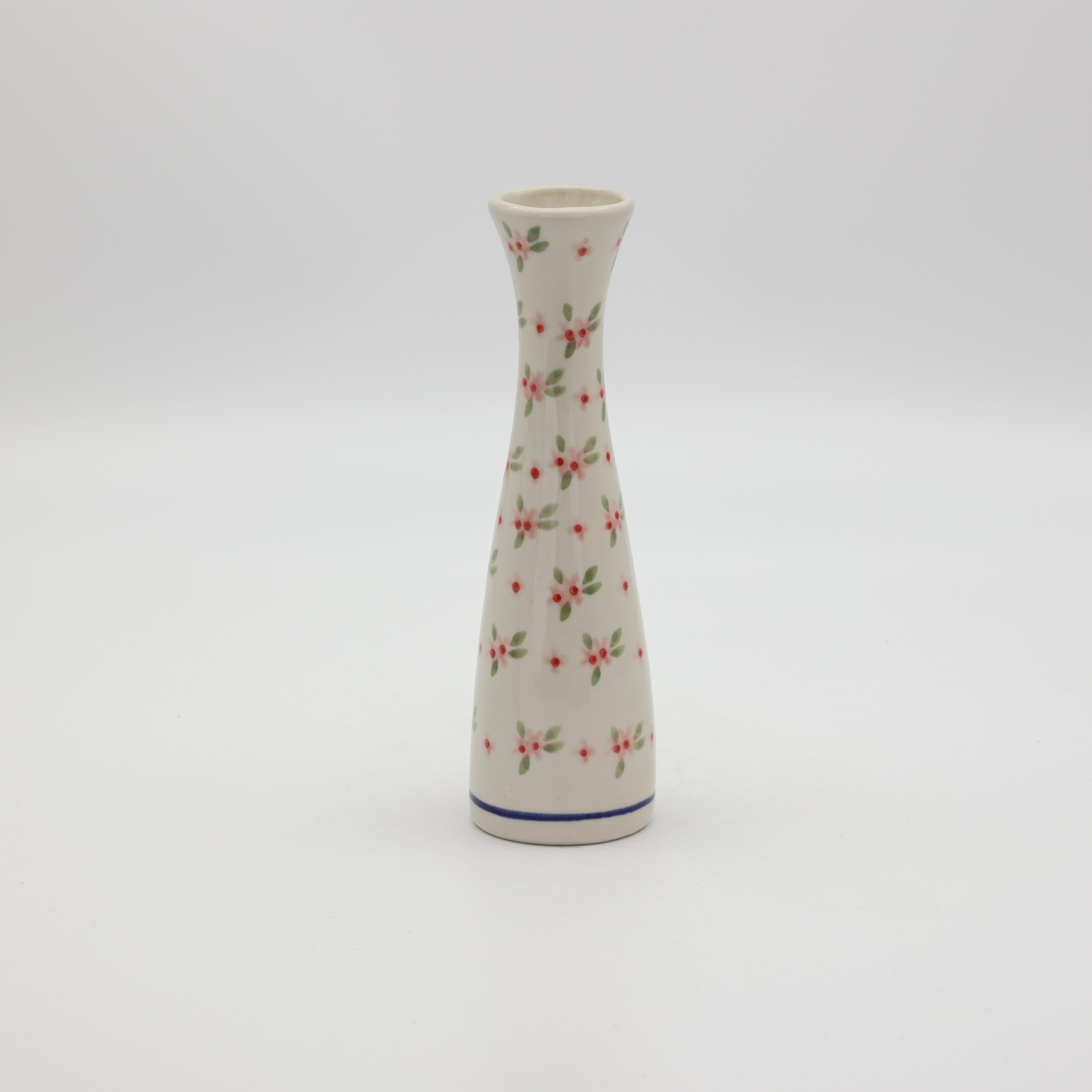 Smukły ceramiczny wazon dekoracyjny w nowoczesnym stylu – elegancki dodatek do salonu i jadalni